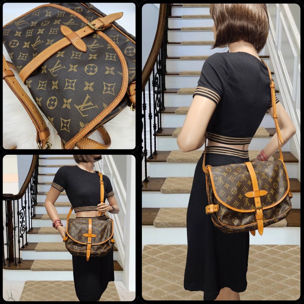 📌 SOLD📌 Louis Vuitton Saumur Monogram 30 - Picture 17 of 17
